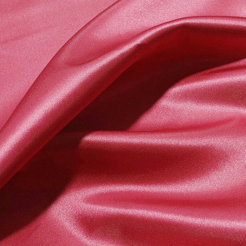 Himbeer satin stoff matter - himbeer,