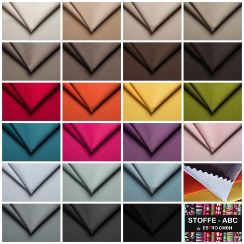 Microvelour polsterstoff - microvelour,