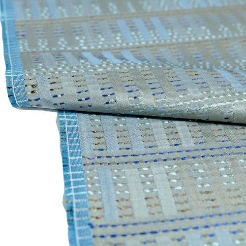 Silber blau dekostoff für - silber,
