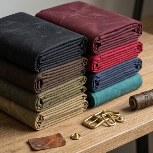 Canvas gewachst 480g uni - canvas,